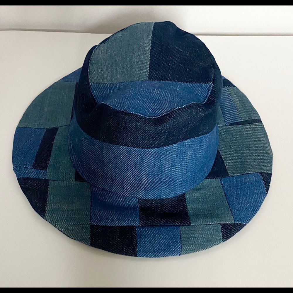 Upcycled patchwork bucket hat - Picture 11 of 11